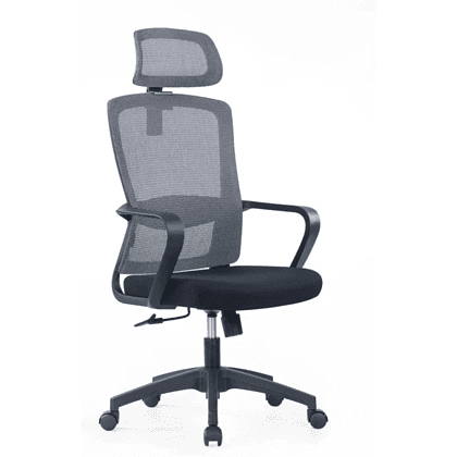 Кресло компьютерное SitZone U-060A, сетка, ткань, черный, пластик, 2 шт/упак - 2