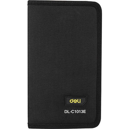 Набор ручного инструмента "Deli", 13 предметов, сумка, черный, желтый - 3