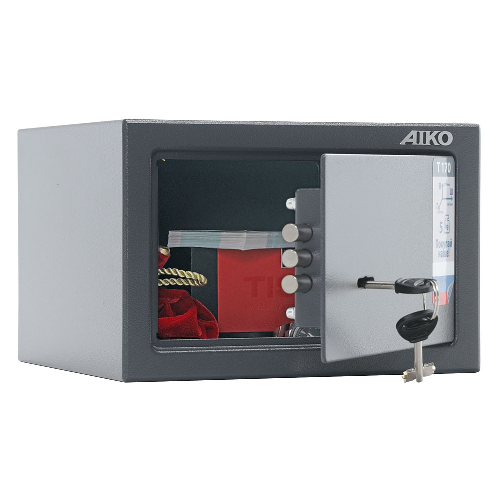 Сейф мебельный AIKO T-170 KL, 170x260x230 мм