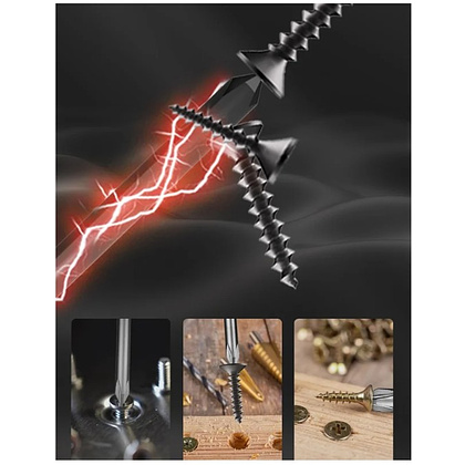 Отвертка Deli HS EHT1206, PH2х150 мм, Soft Touch, черный - 4