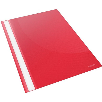 Папка-скоросшиватель "Esselte Vivida", A4, красный