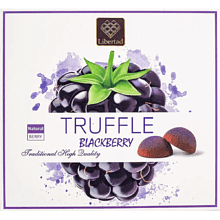 Конфеты "Libertad", 120 г, трюфели в ежевичной обсыпке