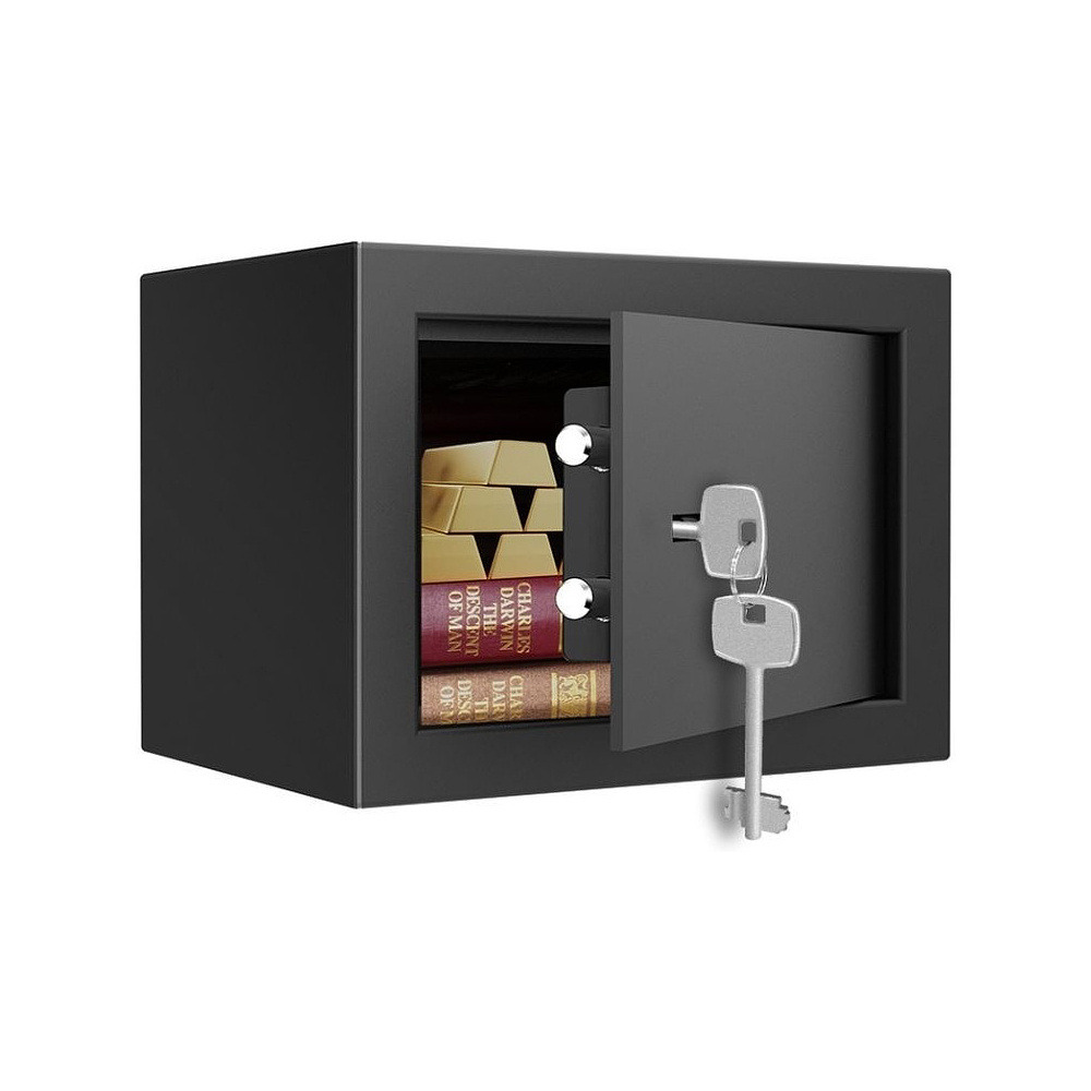 Офисный сейф "Deli ET560", 170*230*170 мм 