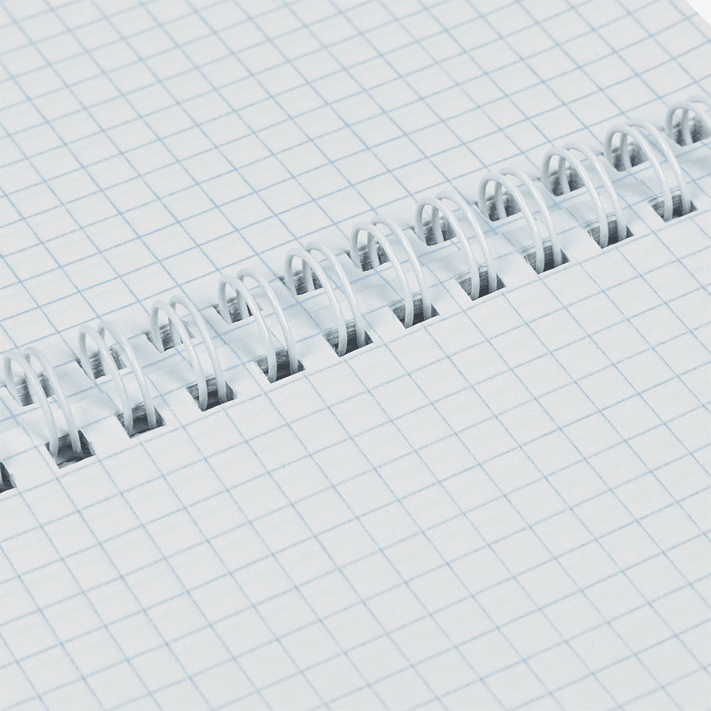 Блокнот "Для конференций", А5, 145х205 мм, 60 листов, в клетку, спираль сверху, черный - 4