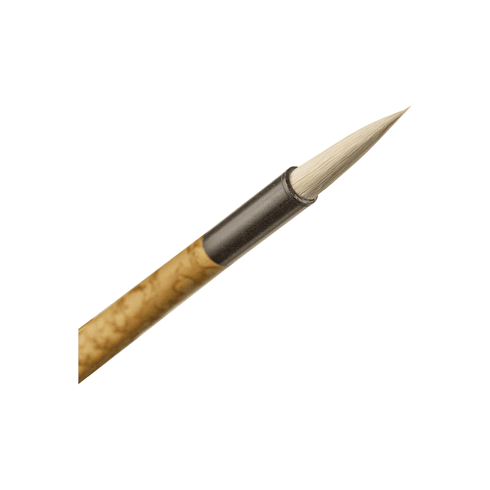 Кисть "Pinax" для каллиграфии, коза, синтетика, круглая, №5 - 2