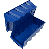 Ящик пластиковый "Практик", 500x230x150 мм, синий - 6