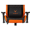 Кресло игровое "Knight Explore", экокожа, металл, черный, оранжевый - 12