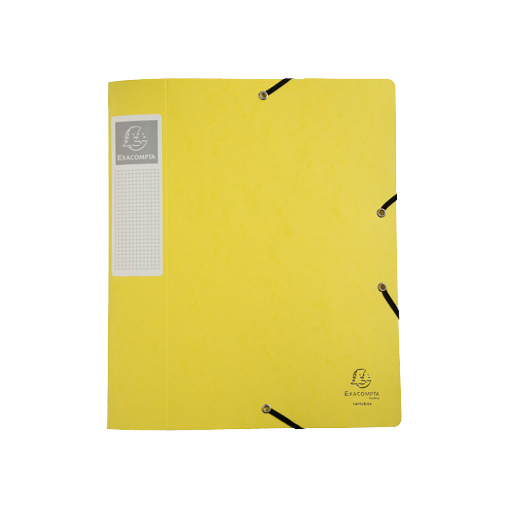 Папка на резинках "Aquarel", А4, 60 мм, картон, ассорти - 4