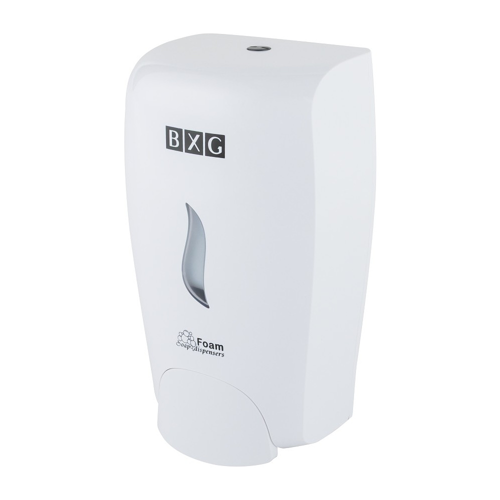 Диспенсер BXG-FD-1058, для мыла-пены 1 л, пластик, белый