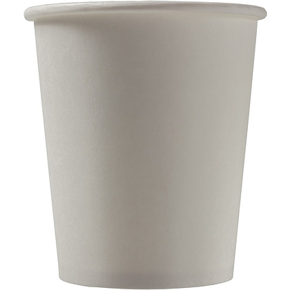 Стакан картонный 250 мл, 1сл., 50шт/упак, белый