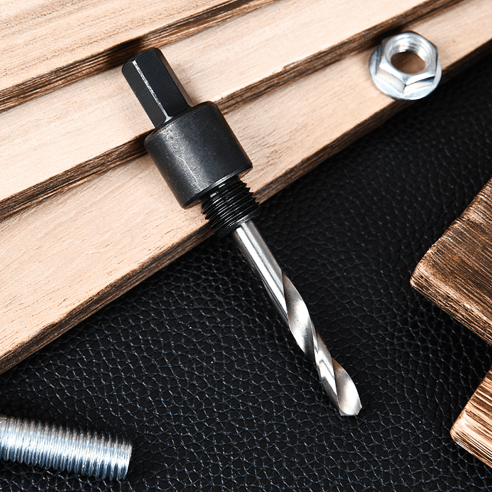 Адаптер для коронок Deli YS EDH-SKZ002-E1-E1, с центрирующим сверлом, 32-230 мм - 5