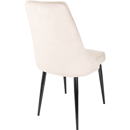 Стул Бюрократ "CH-K4", ткань, бежевый, металл - 4