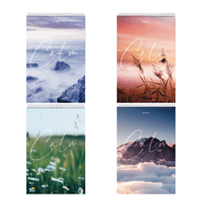 Блокнот "Calm", А4, 80 листов, в клетку, ассорти