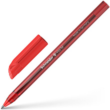 Ручка шариковая "Schneider Vizz M", красный, стерж. красный