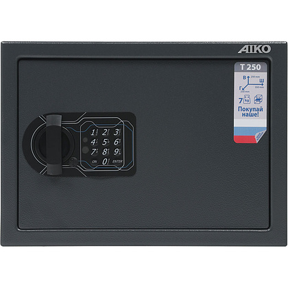 Мебельный сейф AIKO Т-250 EL, 250x350x250 мм - 3