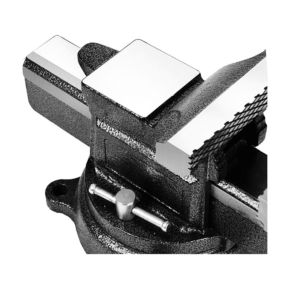 Тиски стальные Deli YS EDL2905Z, поворотные, с наковальней, 5"-125 мм - 3