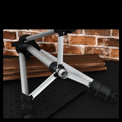 Штатив для лазерного уровня "Deli", 0,4-1,2 м., черный - 10