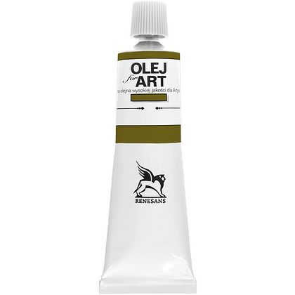 Краски масляные Renesans "Oils for art",  71 зелень сочная, 60 мл, туба