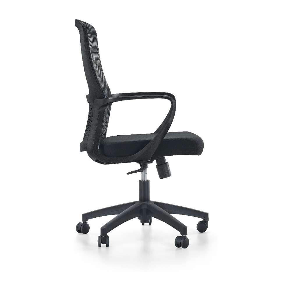 Кресло компьютерное SitZone U-069B, сетка, ткань, пластик, черный - 4