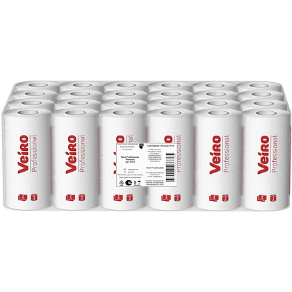 Полотенца бумажные Veiro Professional Premium, в рулонах, 2 рулона, 15 м, 2 слоя - 8