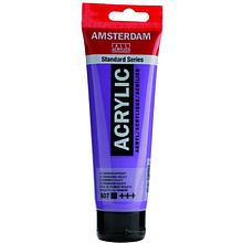 Краски акриловые "Amsterdam", 507 ультрамарин фиолетовый, 120 мл, туба