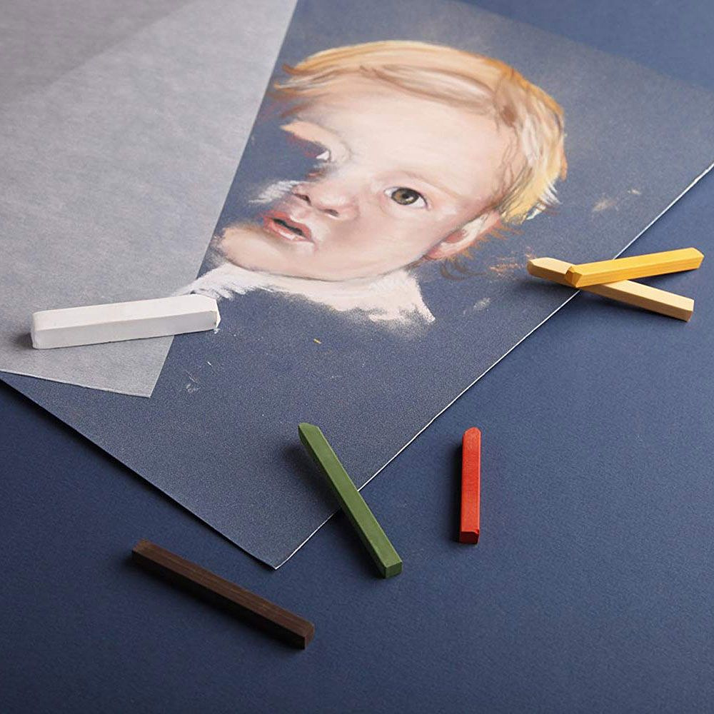 Бумага для пастели "PastelMat", 50x70 см, 360 г/м2, темный синий - 2
