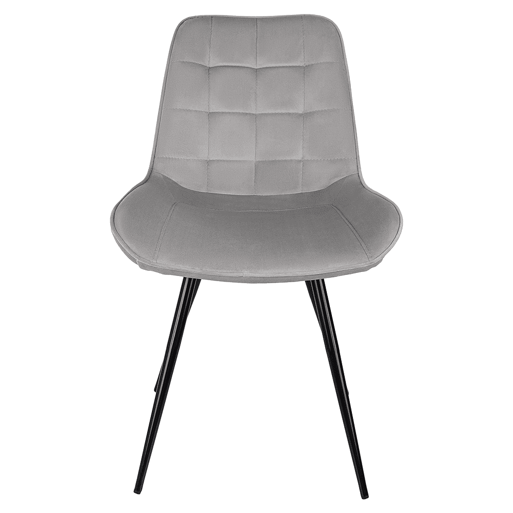 Стул Бюрократ "CH-K2_4", ткань, светло-серый, металл, комплект 4 штуки - 3