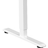 Стол с электроприводом WellDesk Prime 1300x675х18 белый/дуб термо черно-коричневый (9191462+9178193) - 9