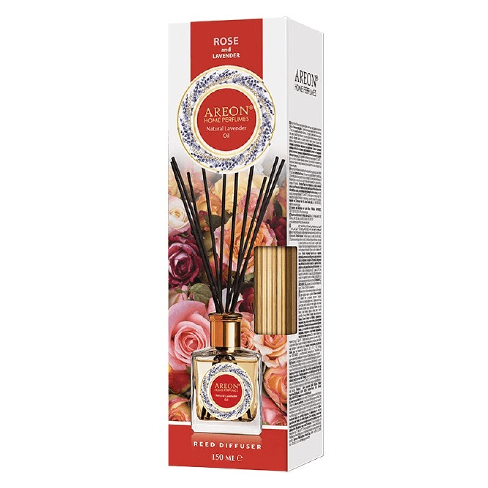 Аромадиффузор Areon Home perfume sticks роза и масло лаванды, 150 мл - 3