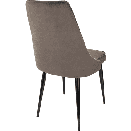 Стул Бюрократ "CH-K4", ткань, коричневый, металл - 5