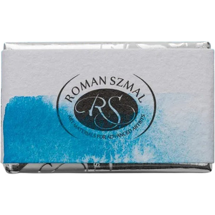 Краски акварельные "Aquarius", 411 кобальтовый синий светлый , кювета