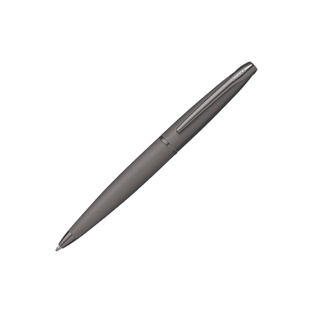 Ручка шариковая автоматическая "Cross ATX Titanium Grey" в подарочной упаковке, 0.7 мм, серый, стерж. черный