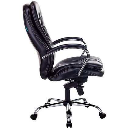 Кресло для руководителя Бюрократ T-9950, кожзам, металл, черный - 3