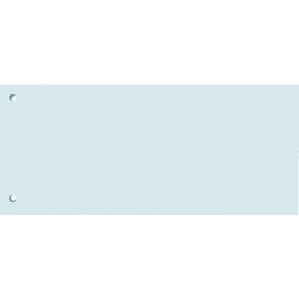 Разделитель для документов "Комус", 100 шт, голубой - 2