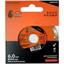 Диск алмазный по керамике M-Lion, 105х22.23 мм