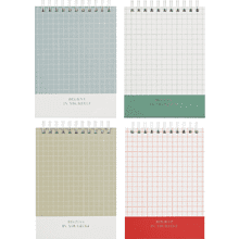 Блокнот "Shiny mono", А6, 80 листов, клетка, ассорти