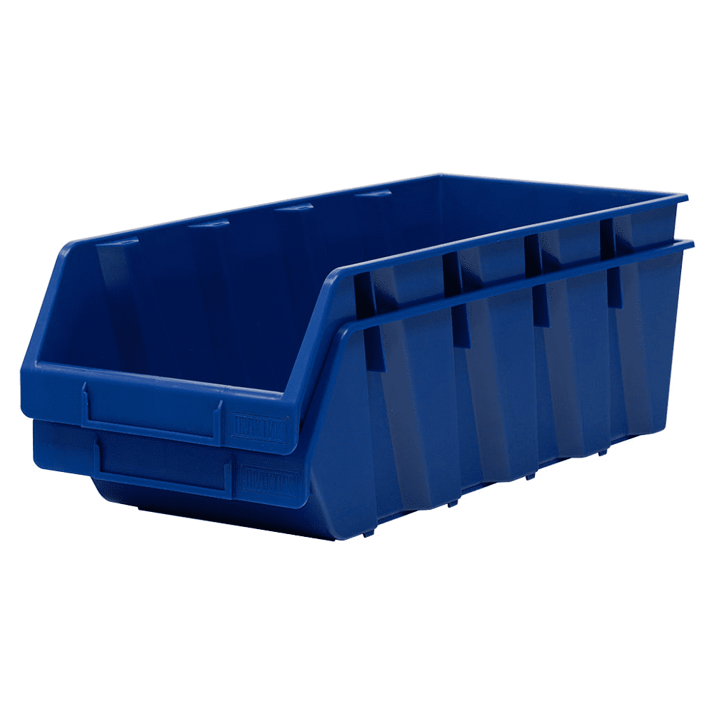 Ящик пластиковый "Практик", 500x230x150 мм, синий - 7