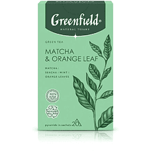 Чай "Greenfield" Tisane Matcha&Orange Leaf