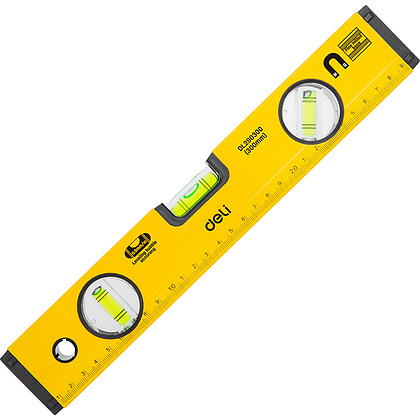 Уровень "Deli" 300 мм, пузырьковый