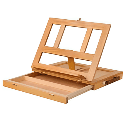 Мольберт настольный мини "Сонет" №8, бук, 34х26х5(28) см