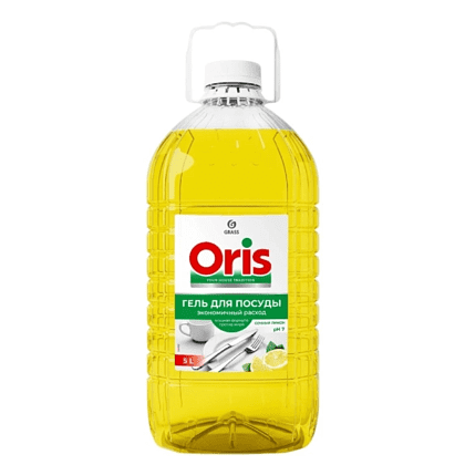 Средство для мытья посуды "Oris сочный лимон", 5 л