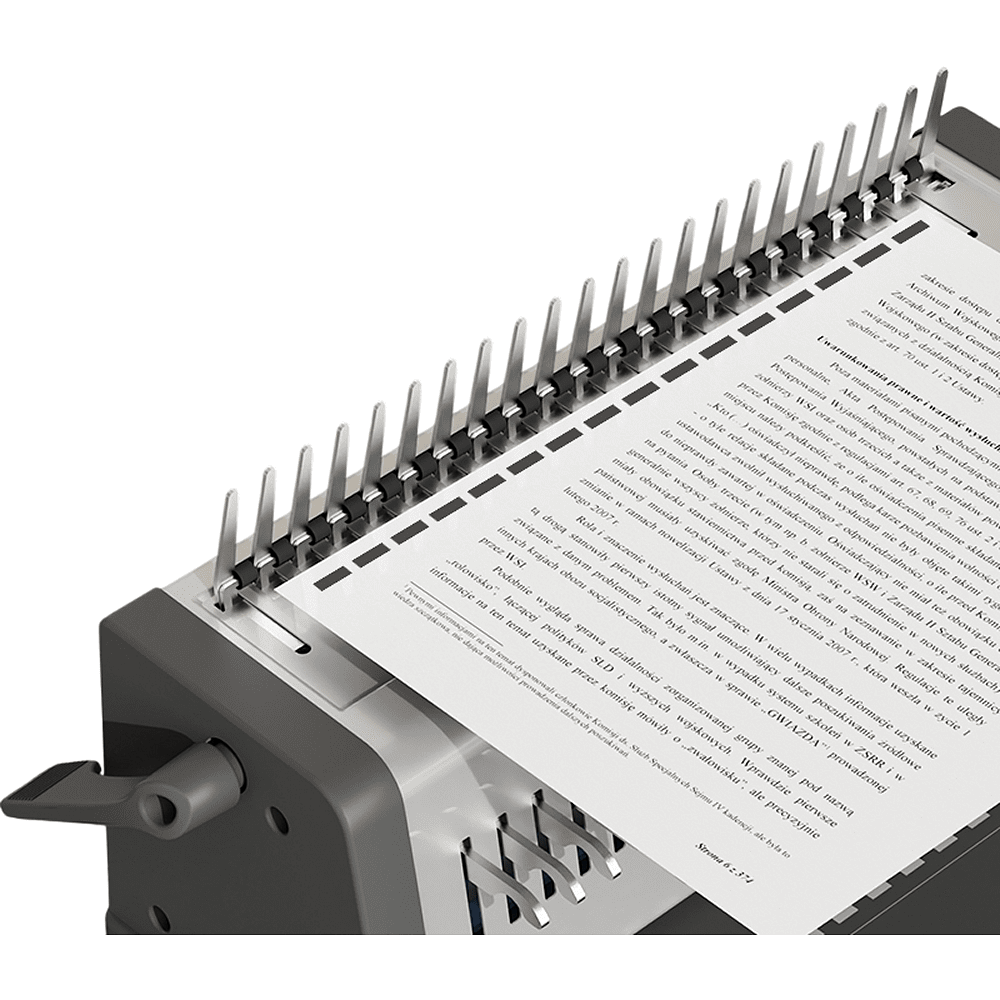 Перфобиндер Deli Plastic Binder "T314" - 2