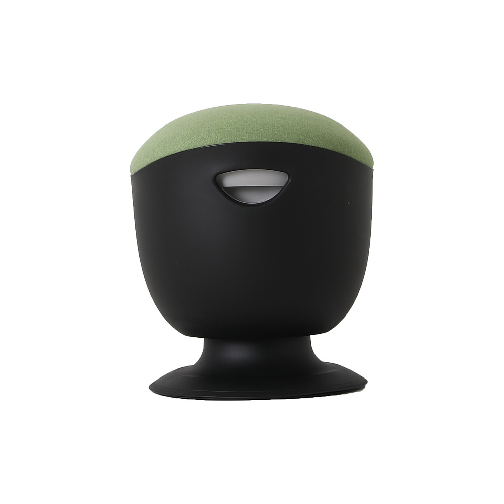 Стул для активного сиденья "Tulip", пластик, черный, зеленый  - 6