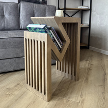 Стол прикроватный Karlinwood CORNER M 500*315*650 мм, фанера натуральная