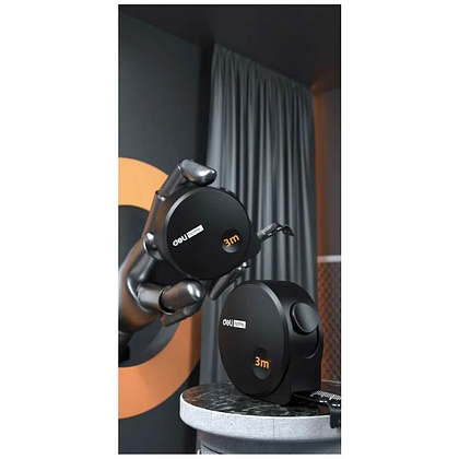 Набор ручного инструмента Deli HS EHT0006, 6 предметов, Soft Touch, черный - 8