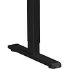 Стол с электроприводом WellDesk Basic 1300x675х18 черный/дуб бардолино натуральный(9191456+9072452) - 5