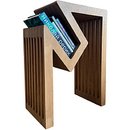 Стол прикроватный Karlinwood CORNER M 500*315*650 мм, фанера натуральная