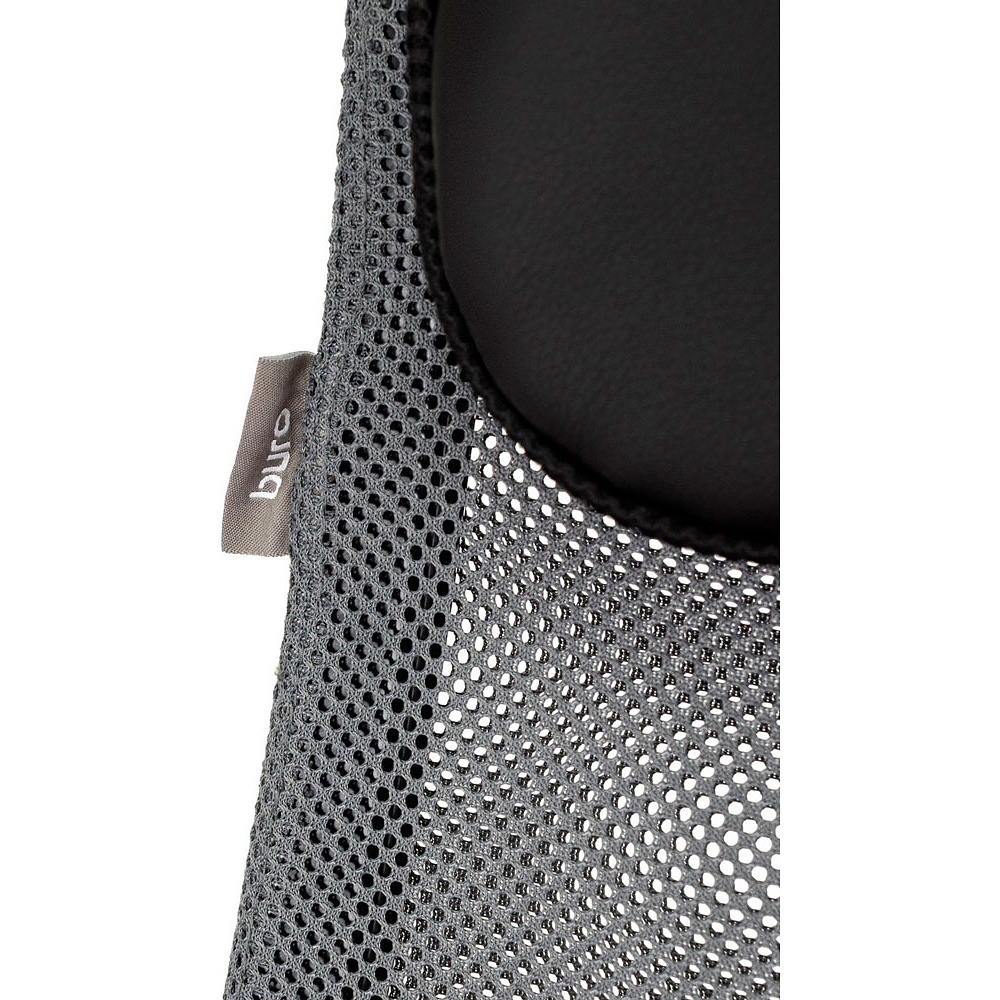 Кресло для руководителя Бюрократ "CH-607 TW-04", Neo Black, сетчатая ткань, темно-серый - 9