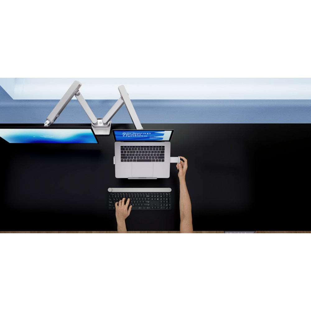 Крепление для ноутбука Lapter SILVER, серебристый - 7