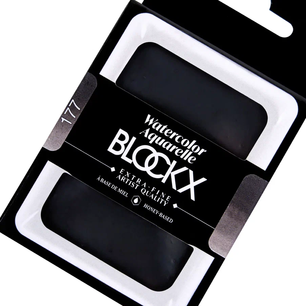 Краски акварельные "Blockx. Giant pan", 177 тинт нейтральный, 18 мл., кювета - 3